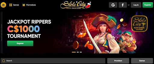 Slots City Casino Canada ⇒ Get 3500 CAD + 300FS Bonus